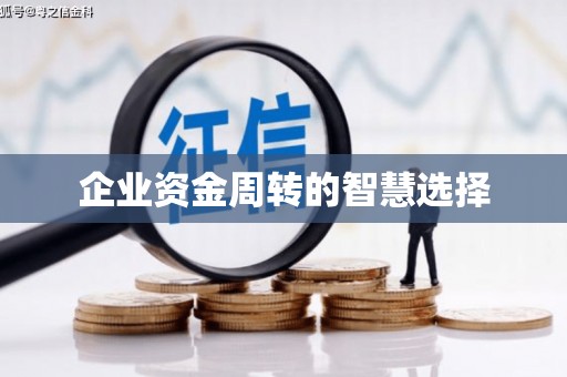 安国企业资金周转的智慧选择