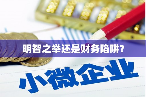 安国明智之举还是财务陷阱？
