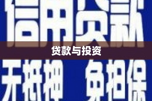 安国贷款与投资