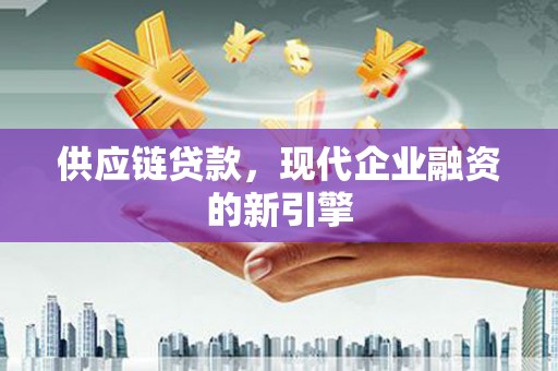 安国供应链贷款，现代企业融资的新引擎