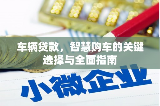 安国车辆贷款，智慧购车的关键选择与全面指南