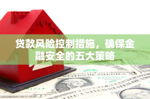 安国贷款风险控制措施，确保金融安全的五大策略