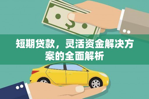 安国短期贷款，灵活资金解决方案的全面解析