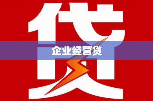 安国企业经营贷