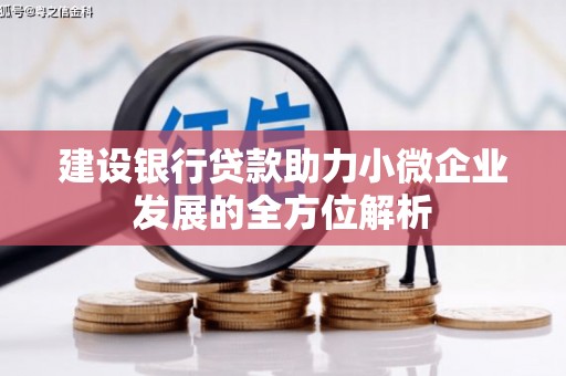 安国建设银行贷款助力小微企业发展的全方位解析