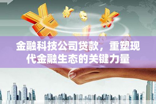 安国金融科技公司贷款，重塑现代金融生态的关键力量