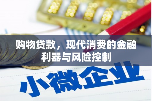 安国购物贷款，现代消费的金融利器与风险控制
