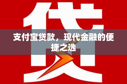 安国支付宝贷款，现代金融的便捷之选