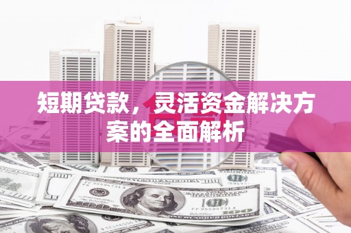安国短期贷款，灵活资金解决方案的全面解析