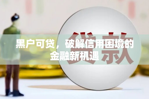 安国黑户可贷，破解信用困境的金融新机遇