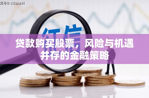 安国贷款购买股票，风险与机遇并存的金融策略